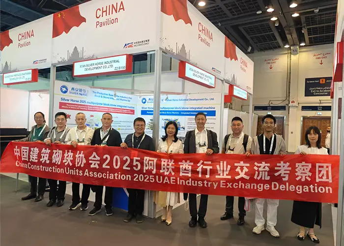 China Construction Brick Association 2025 Zespół ds. wymiany i inspekcji branżowej Zjednoczonych Emiratów Arabskich