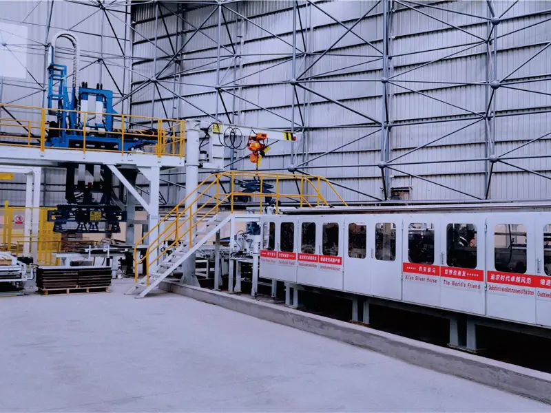 W pełni automatyczna linia do polerowania produktów